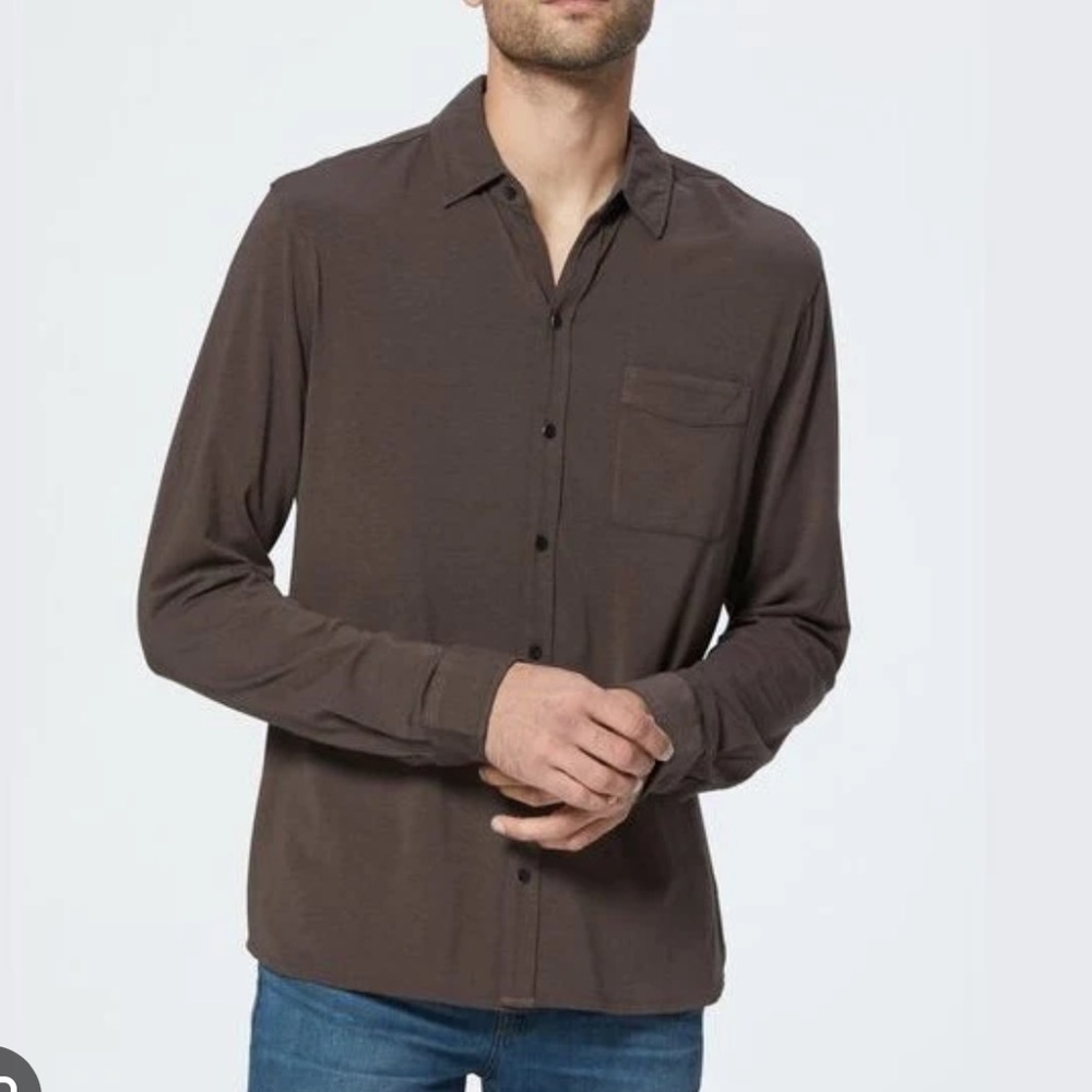 NWT Paige Stockton Button Up Sz M